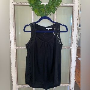 Flying Tomato black sleeveless top